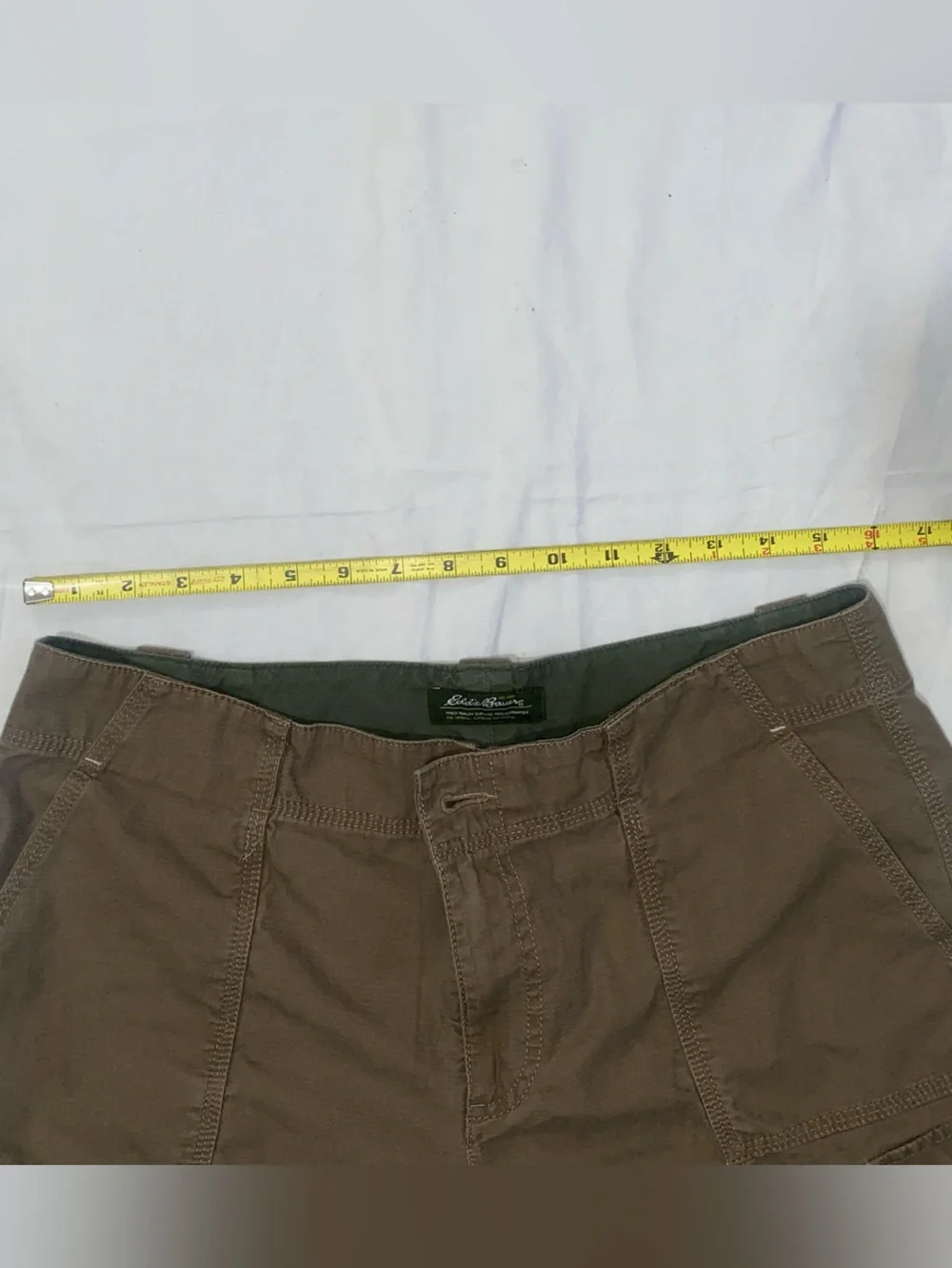 Eddie Bauer Brown Cargo Shorts Sz M